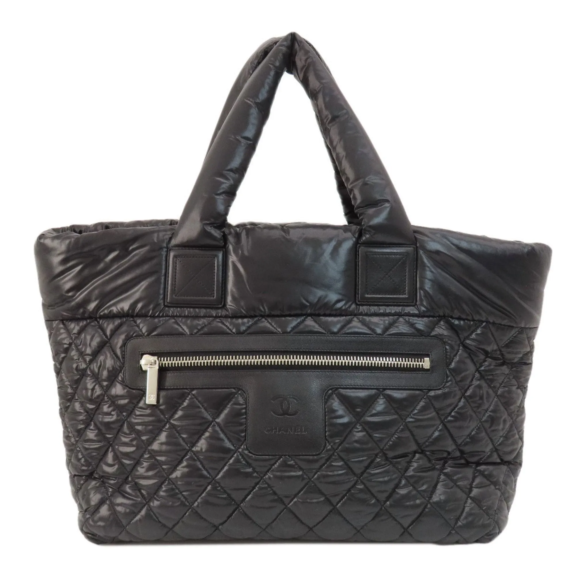 Chanel Coco Cocoon Synthetic Tote Bag (Pre-Owned)