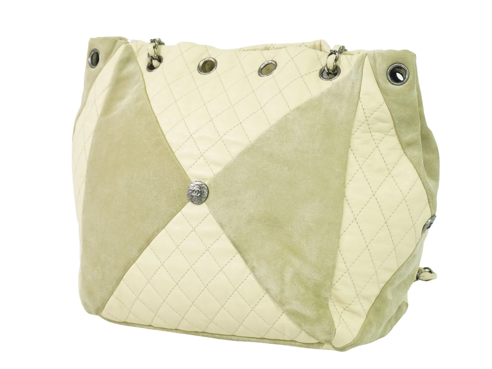 Chanel Coco Mark Leather Tote Bag (Pre-Owned)