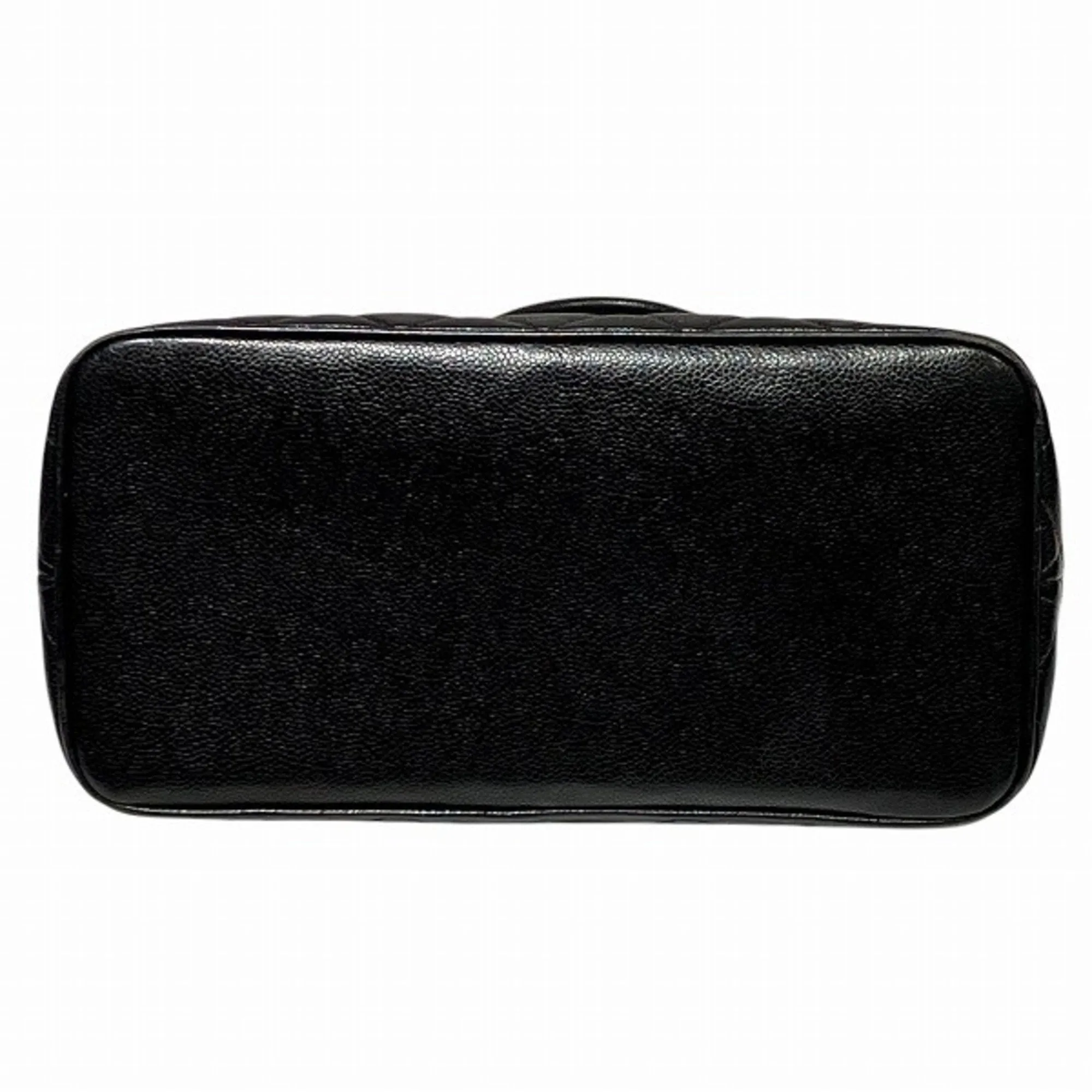 Chanel Grained Calfskin Handbag Tote Bag (Pre-Owned)