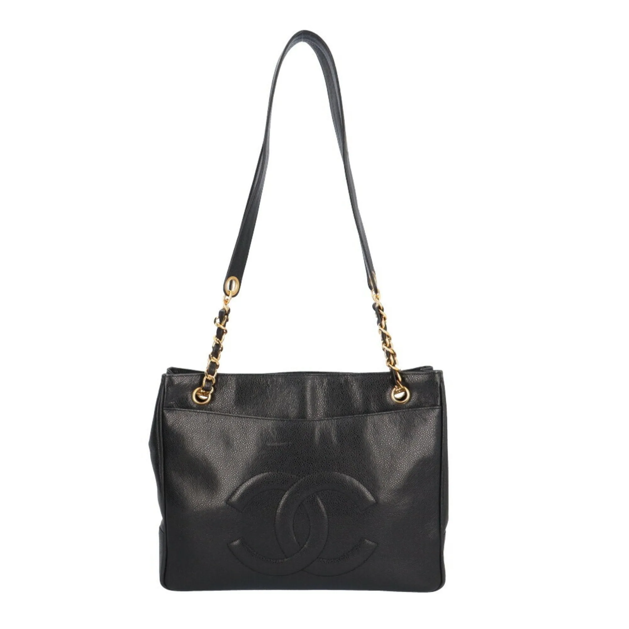 Chanel Grained Calfskin Tote Bag (Pre-Owned)