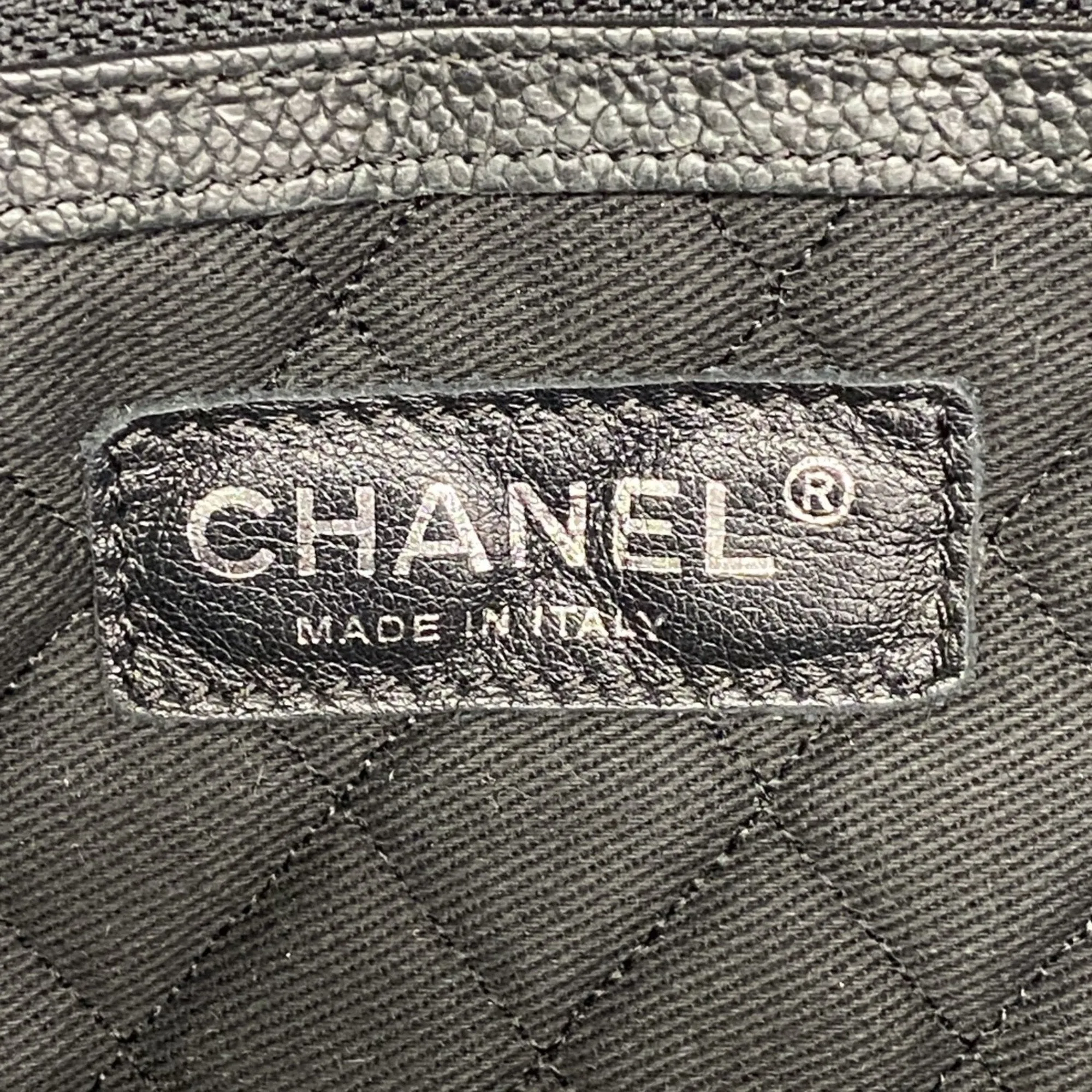 Chanel Grained Calfskin Tote Bag (Pre-Owned)