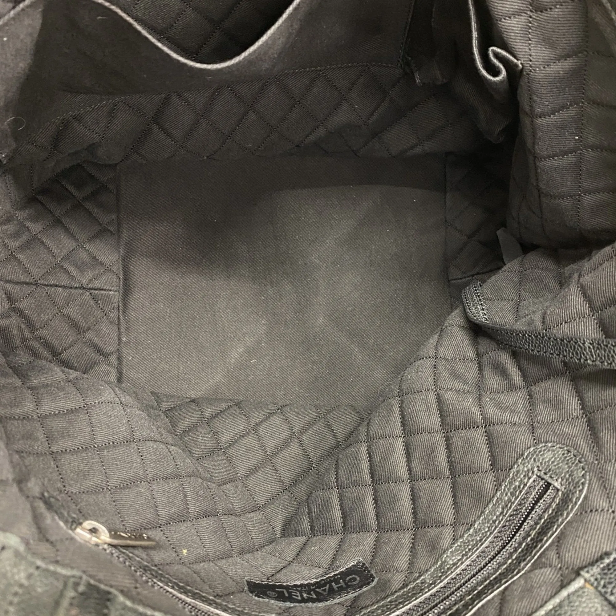 Chanel Grained Calfskin Tote Bag (Pre-Owned)