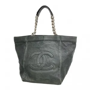 Chanel Grained Calfskin Tote Bag (Pre-Owned)