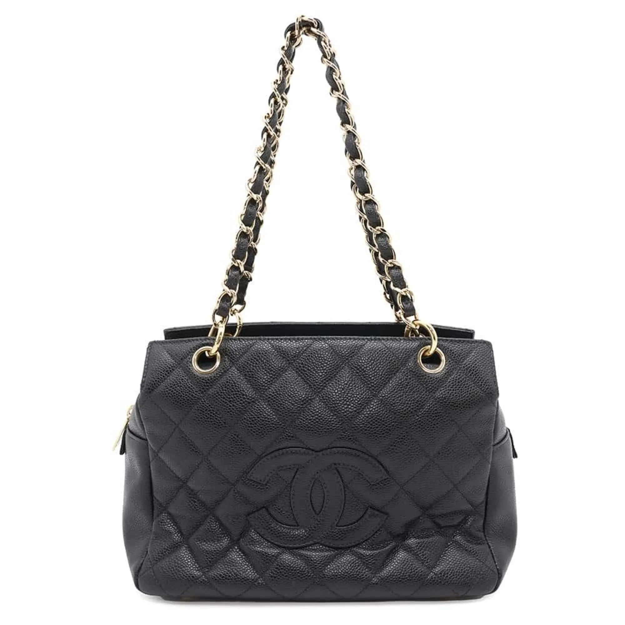 Chanel Grained Calfskin Tote Bag (Pre-Owned)