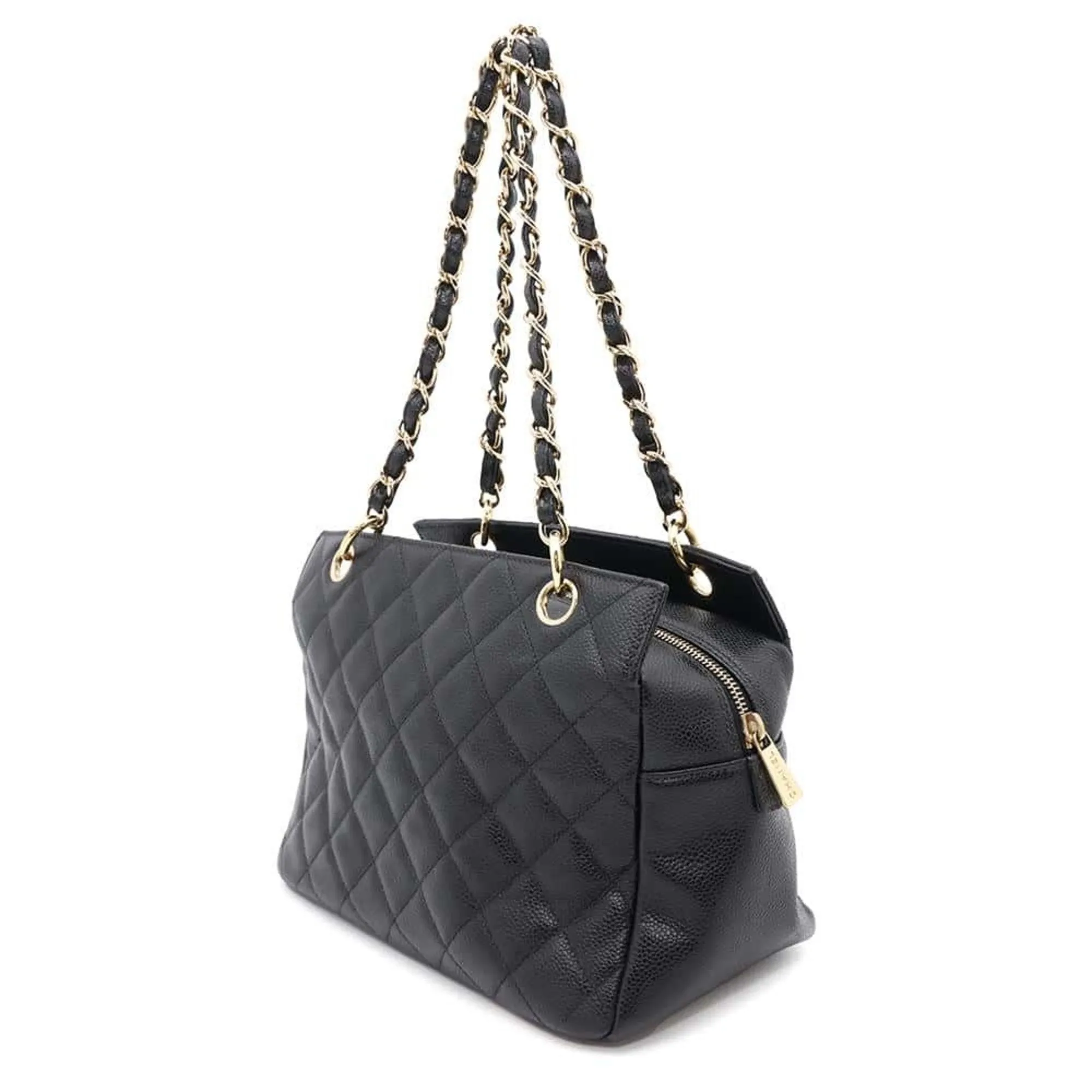Chanel Grained Calfskin Tote Bag (Pre-Owned)