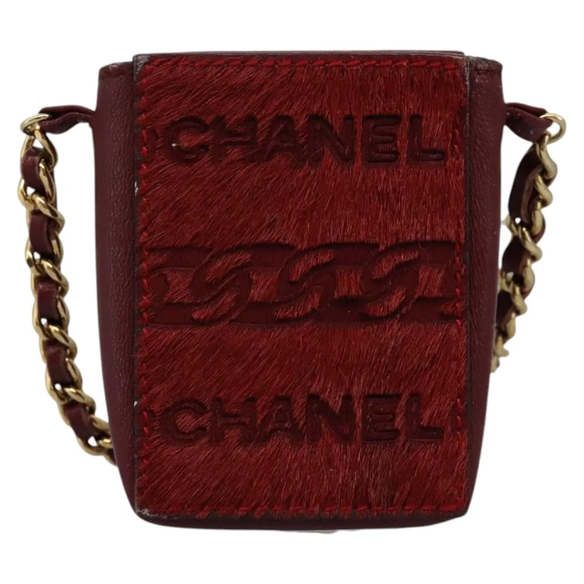Chanel Leather Clutch Bag (Pre-Owned)