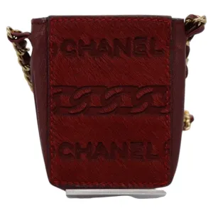 Chanel Leather Clutch Bag (Pre-Owned)