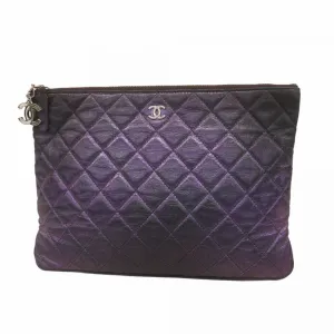Chanel Leather Clutch Bag (Pre-Owned)