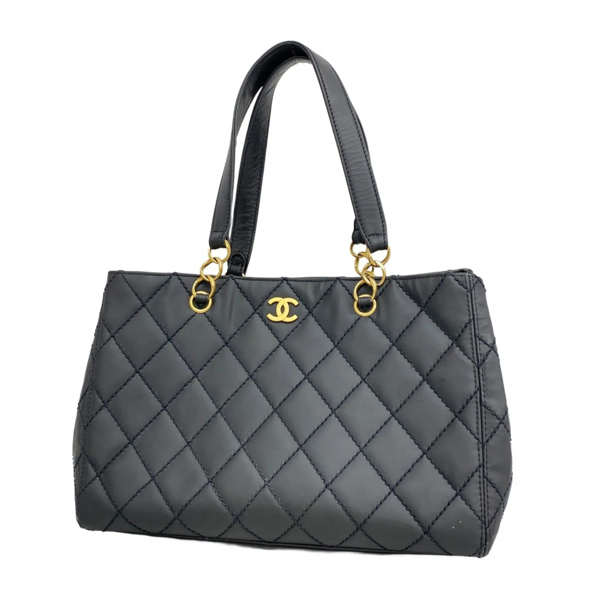 Chanel Leather Tote Bag (Pre-Owned)