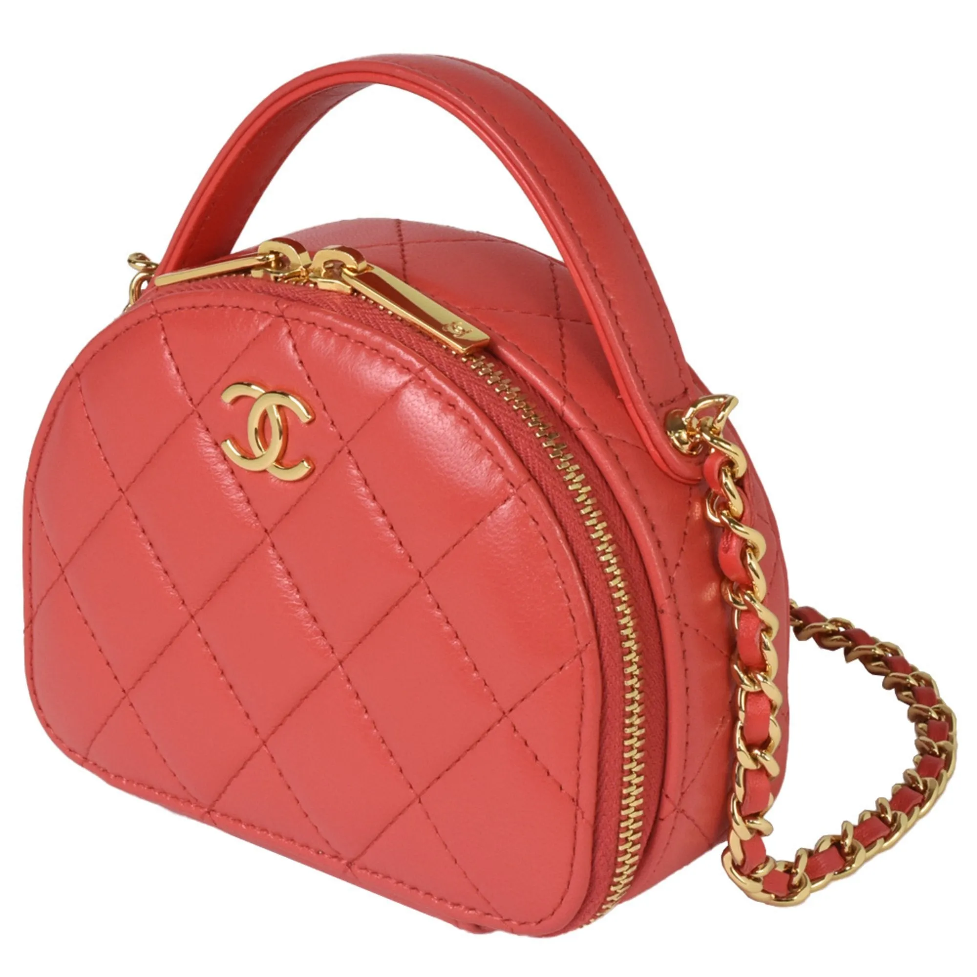 Chanel Matelasse Leather Clutch Bag Shoulder Bag (Pre-Owned)