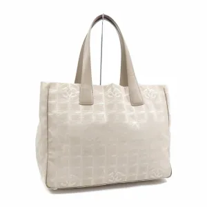 Chanel New Travel Line Leather Tote Bag (Pre-Owned)