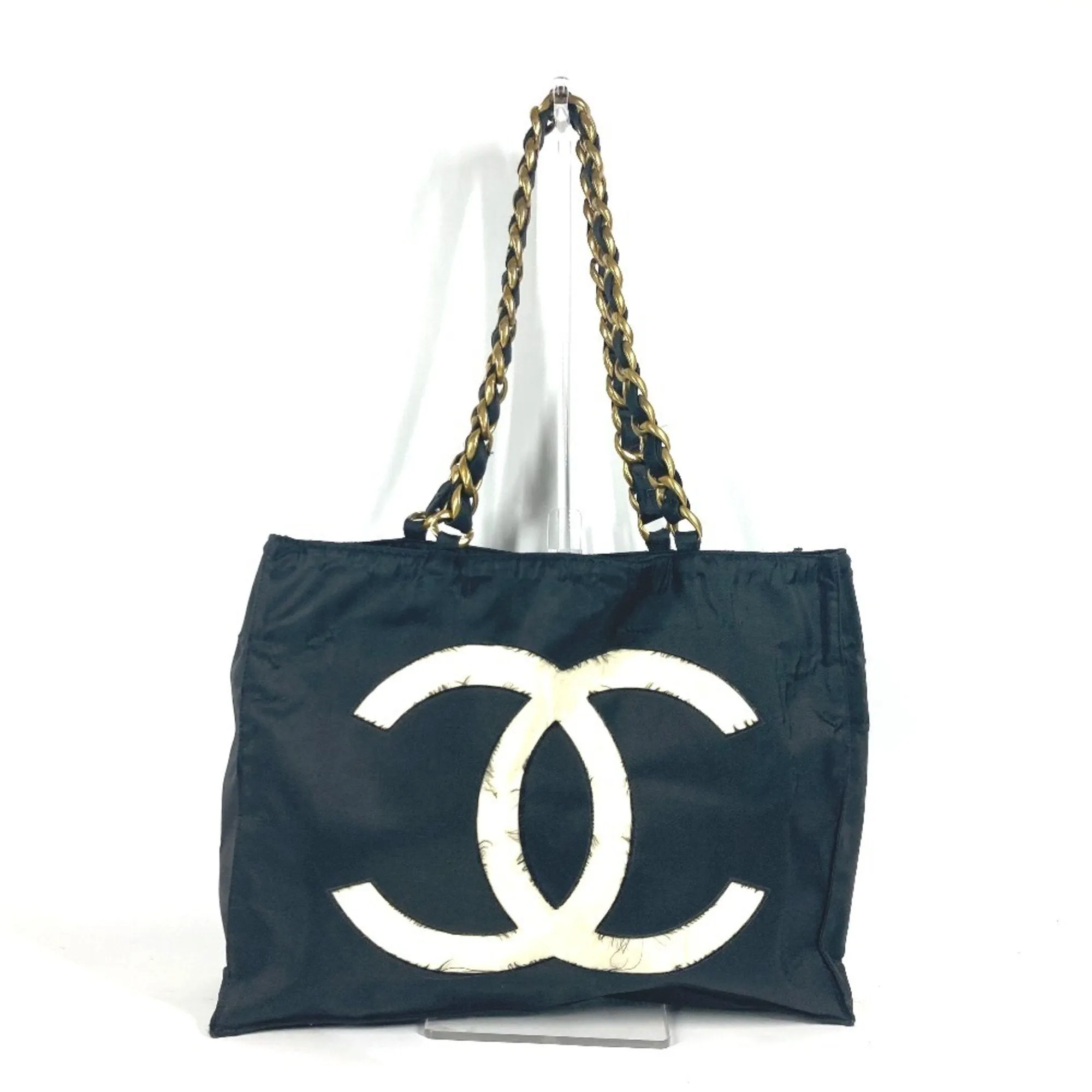 Chanel  Nylon Shoulder Bag Tote Bag (Pre-Owned)