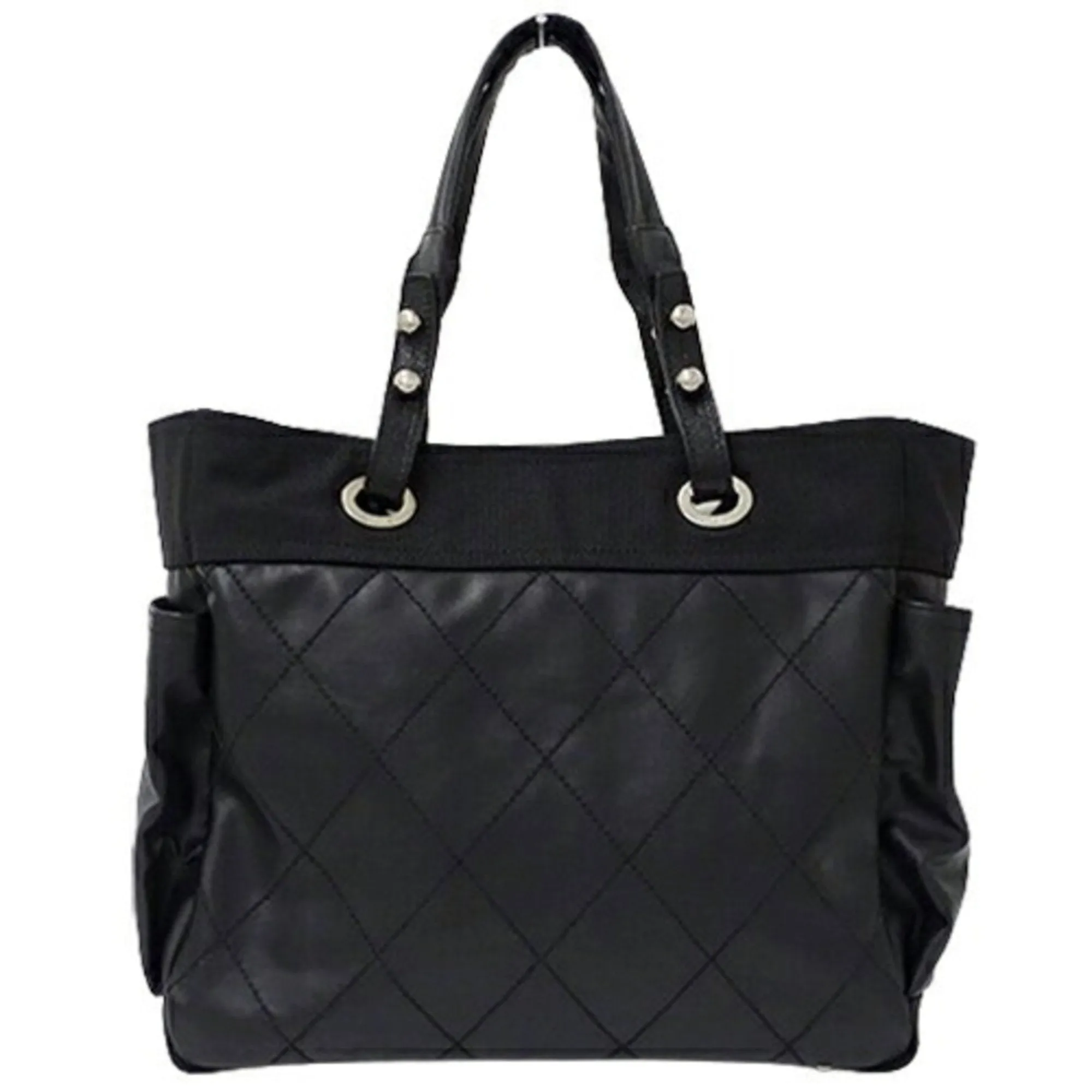 Chanel Paris Biarritz Canvas Tote Bag (Pre-Owned)