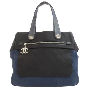 Chanel Paris Biarritz Synthetic Tote Bag (Pre-Owned)