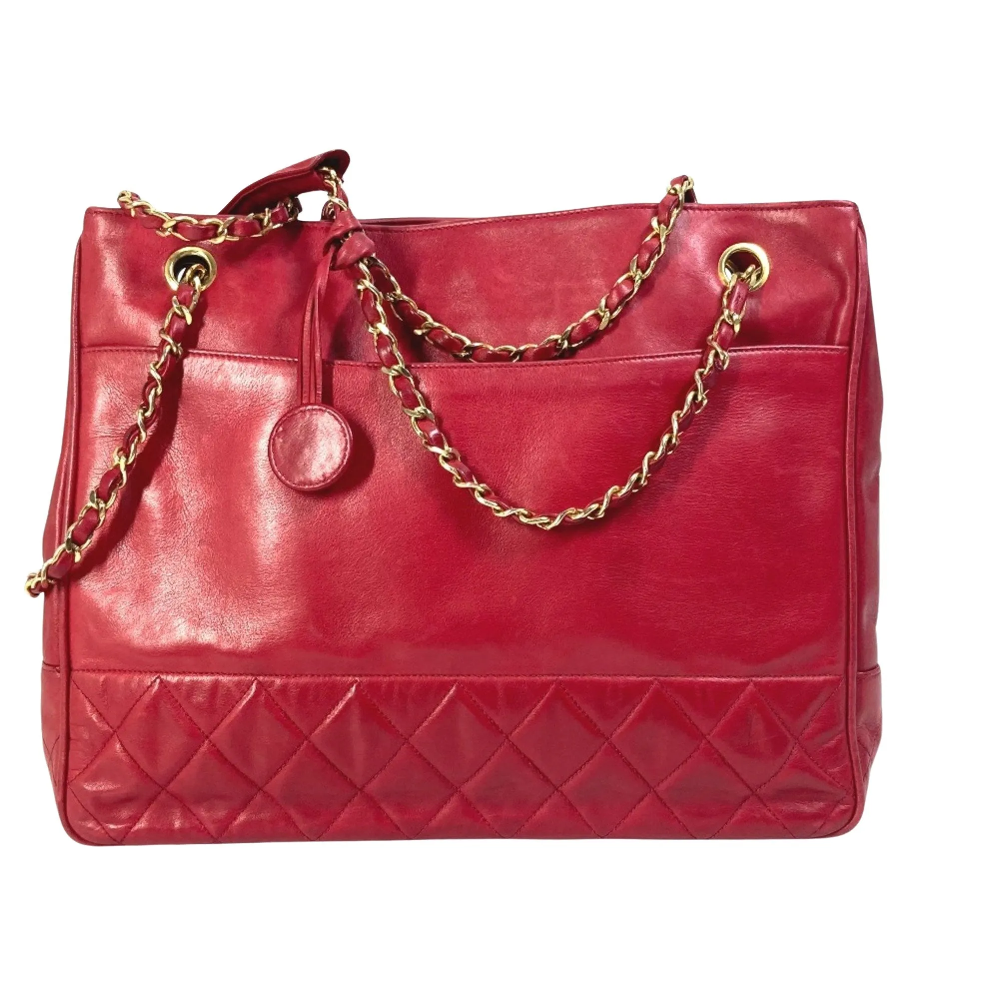 Chanel Shopping Leather Tote Bag (Pre-Owned)