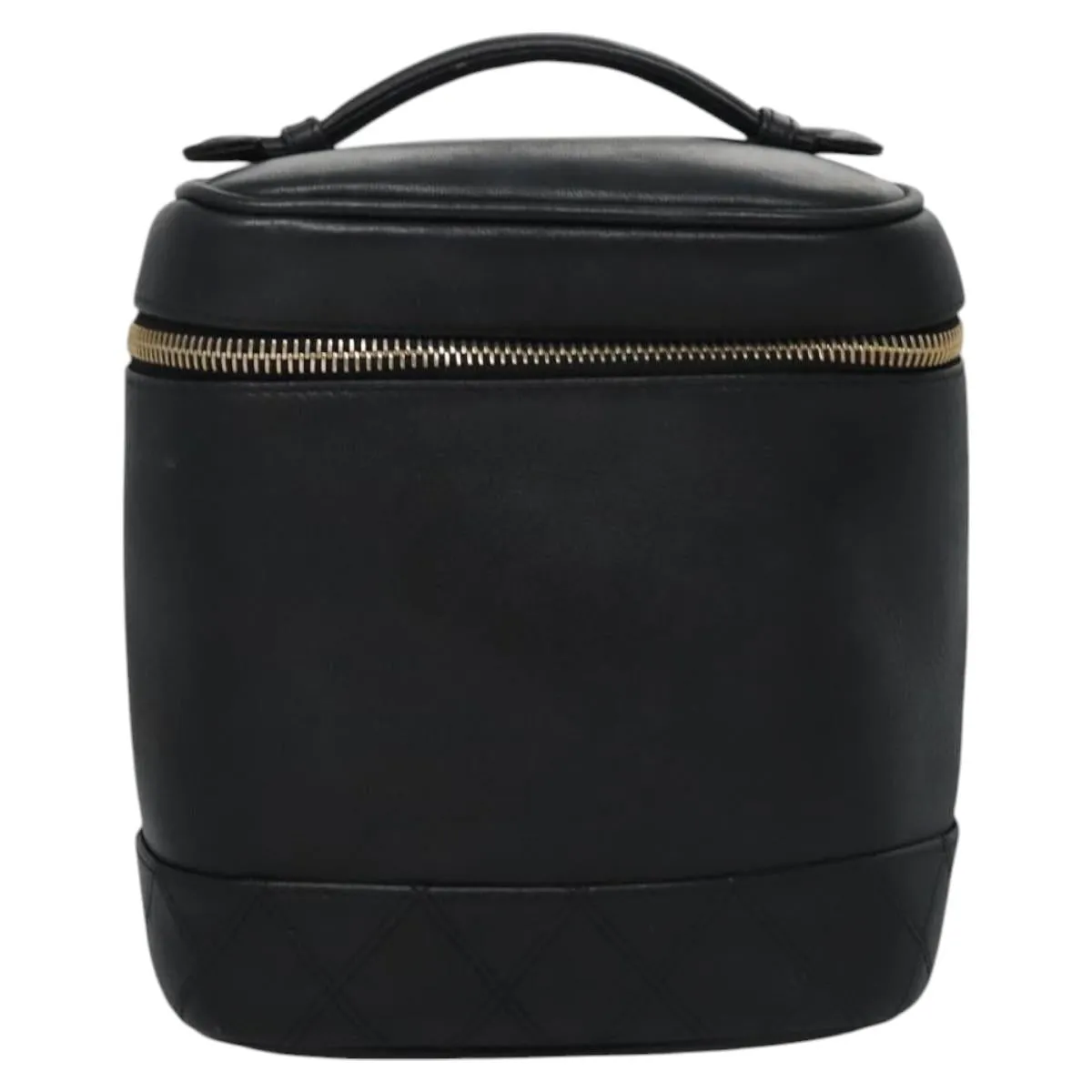 Chanel Vanity Leather Clutch Bag (Pre-Owned)