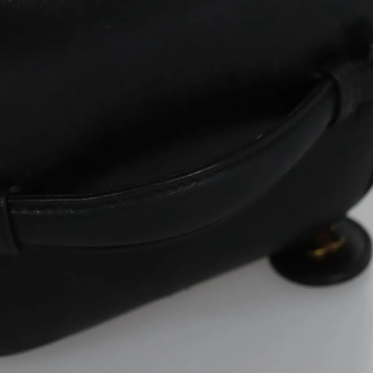 Chanel Vanity Leather Clutch Bag (Pre-Owned)