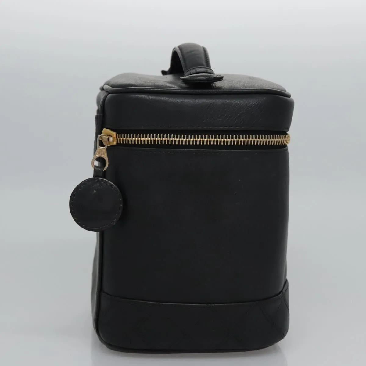 Chanel Vanity Leather Clutch Bag (Pre-Owned)