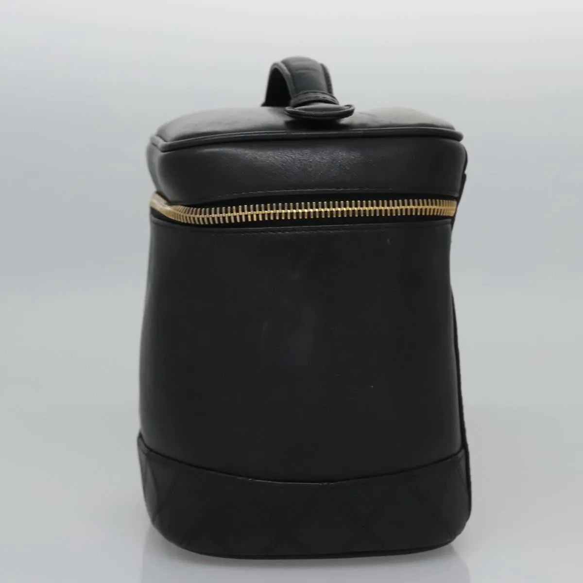 Chanel Vanity Leather Clutch Bag (Pre-Owned)