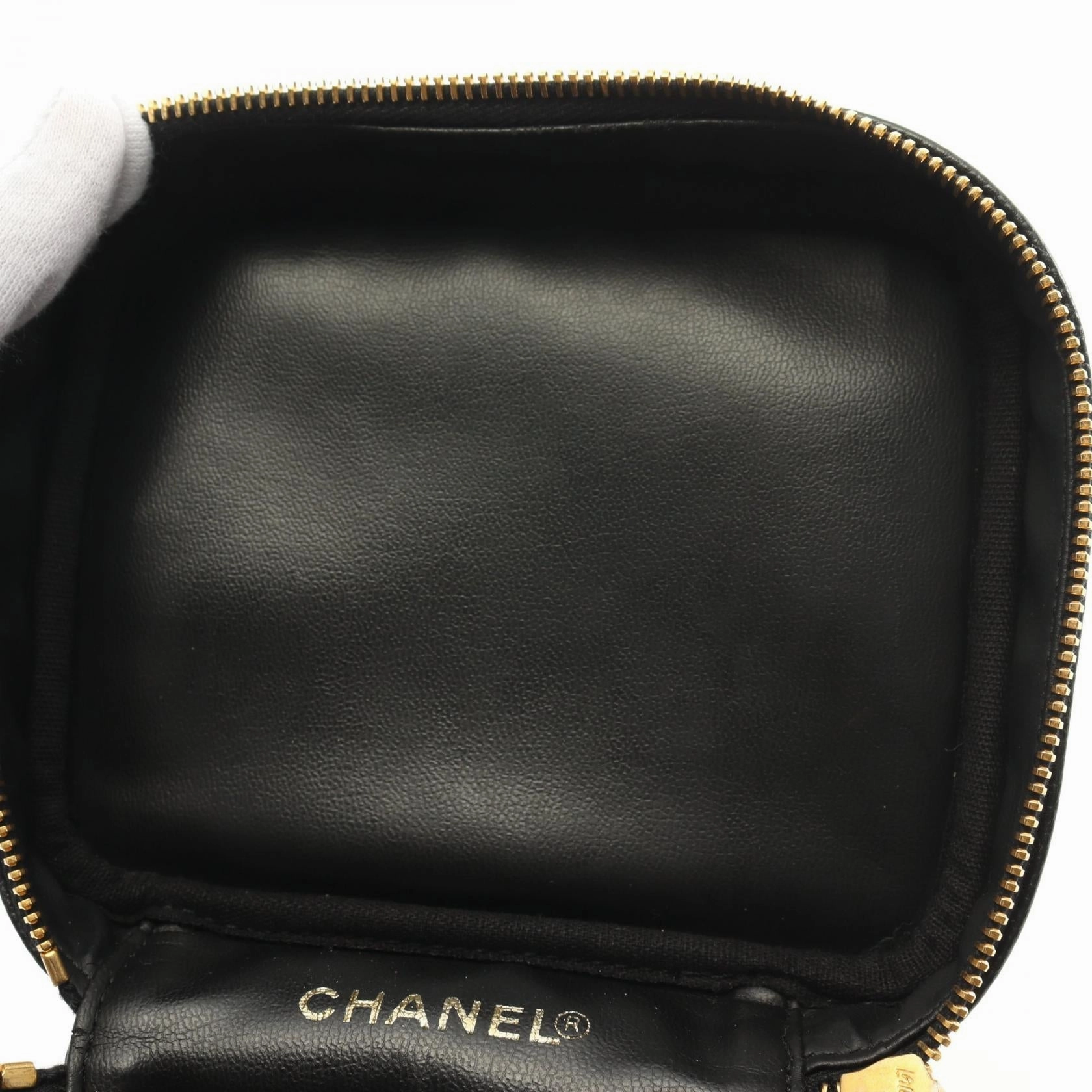 Chanel Coco Mark Leather Handbag