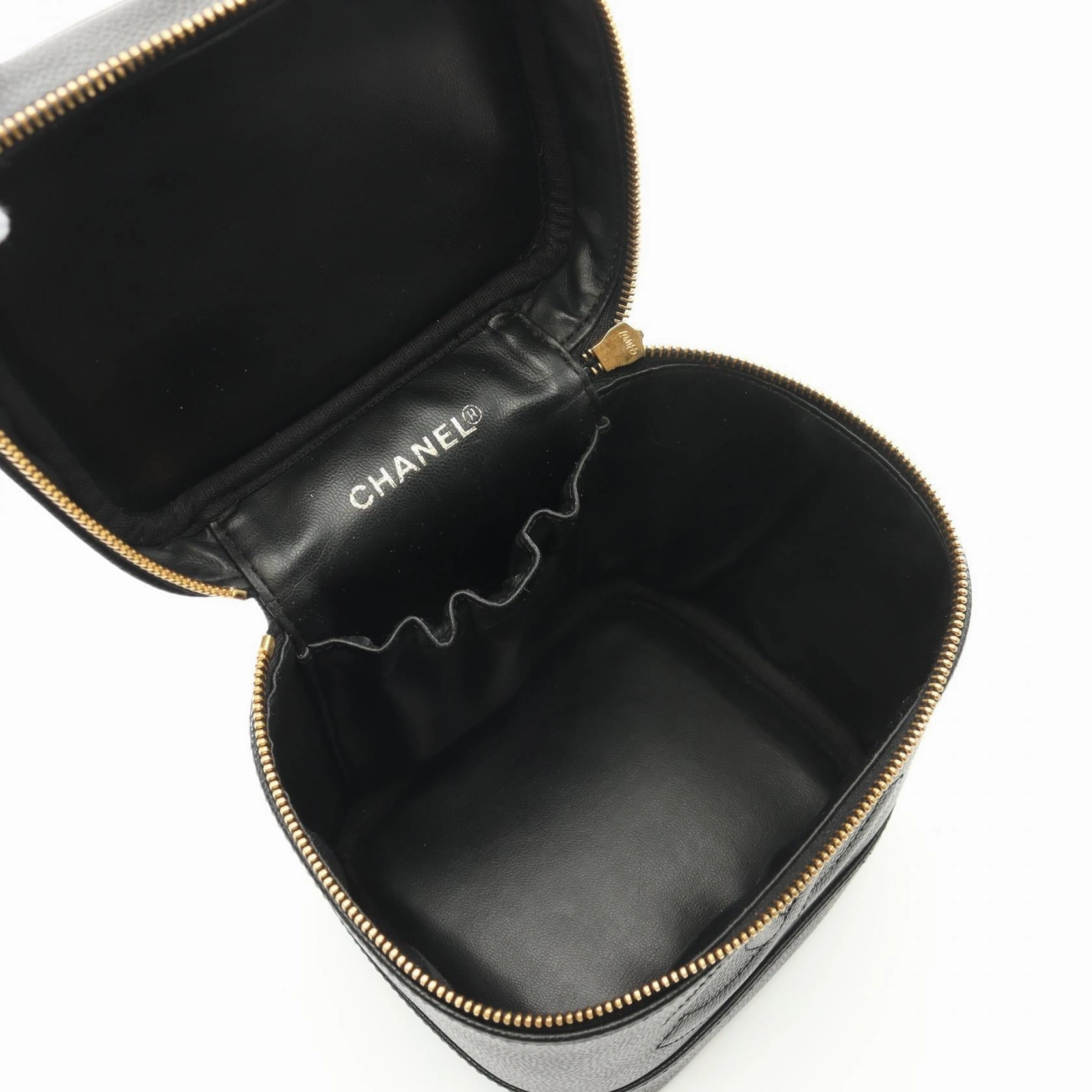 Chanel Coco Mark Leather Handbag