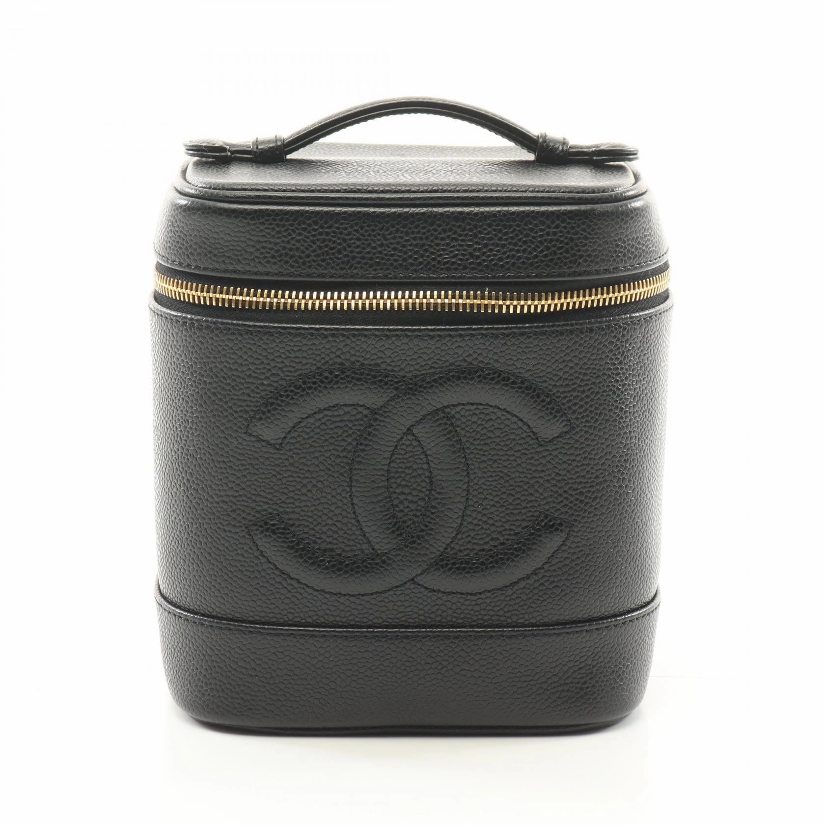 Chanel Coco Mark Leather Handbag
