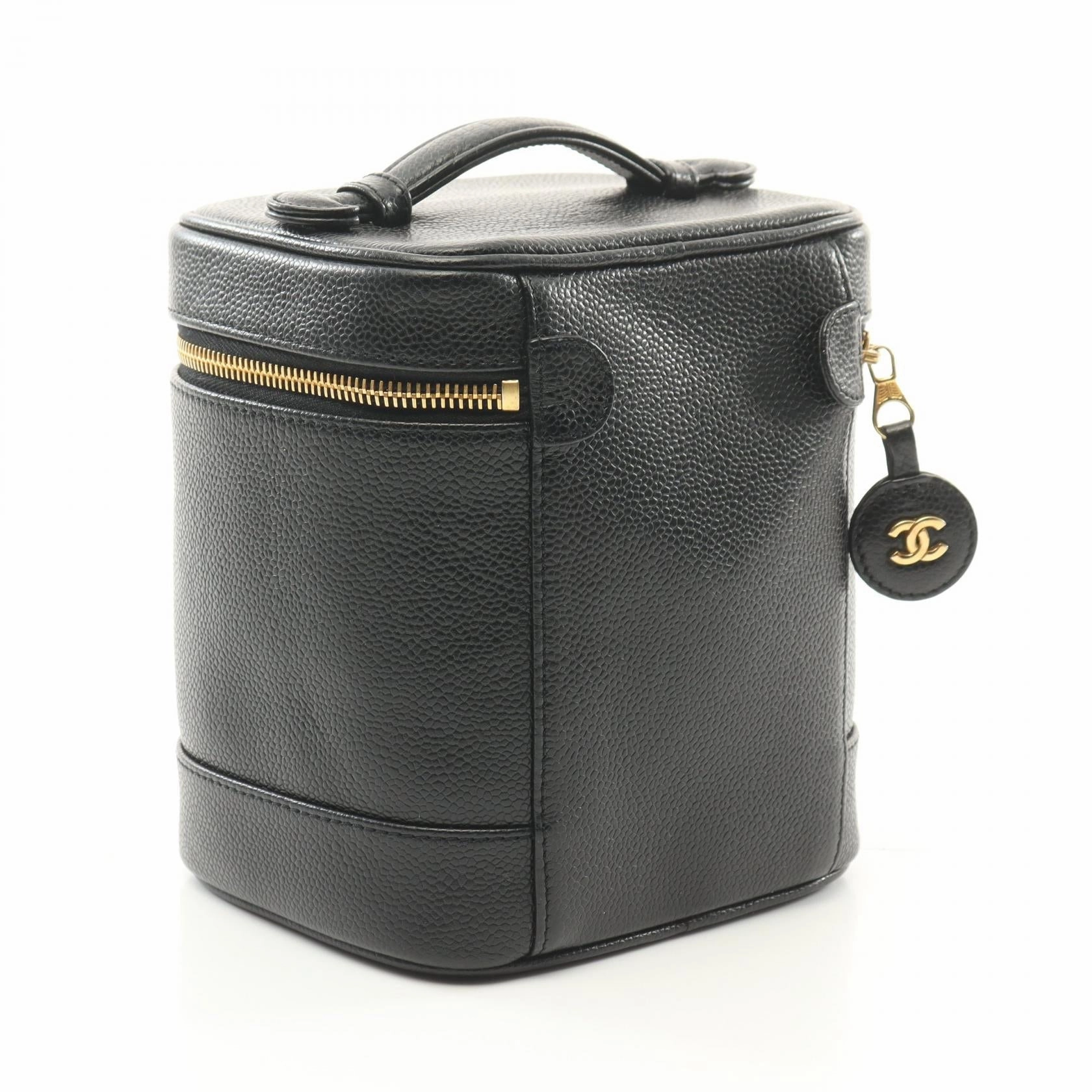 Chanel Coco Mark Leather Handbag
