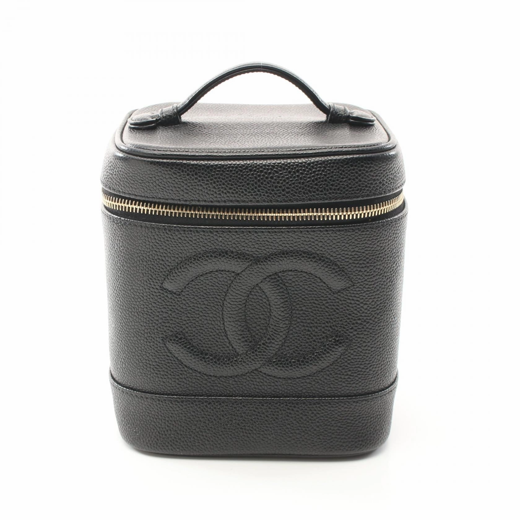 Chanel Coco Mark Leather Handbag