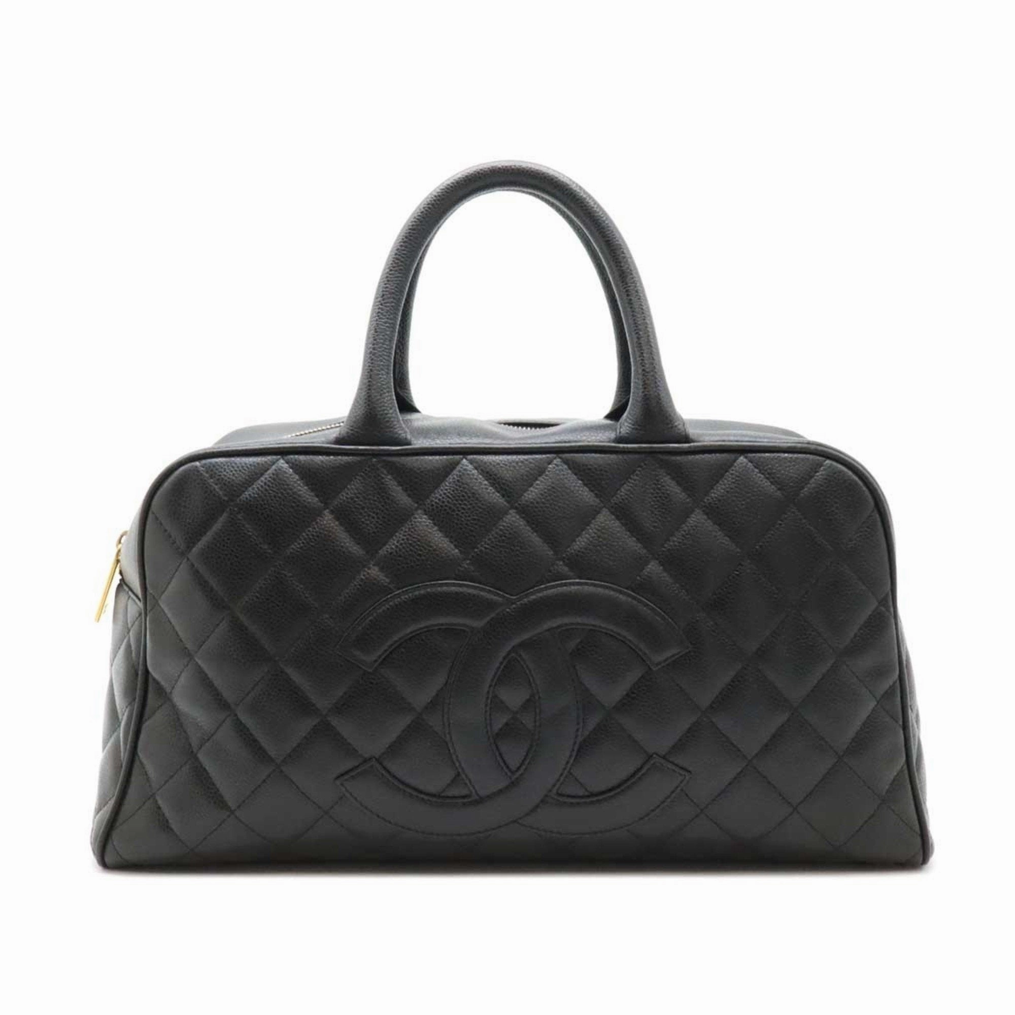 Chanel Grained Calfskin Handbag (Pre-Owned)