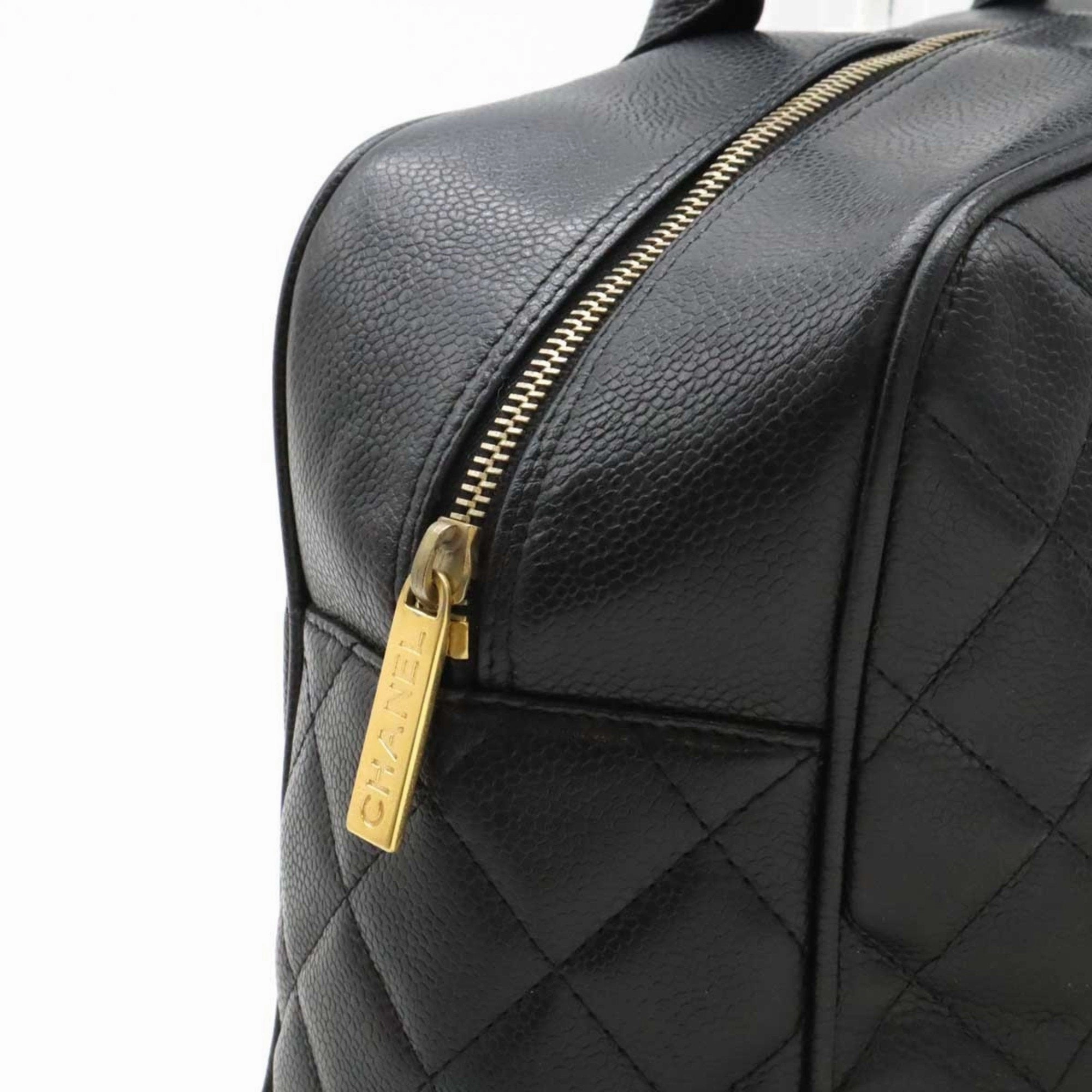 Chanel Grained Calfskin Handbag (Pre-Owned)