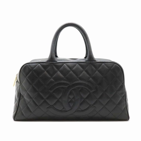 Chanel Grained Calfskin Handbag (Pre-Owned)