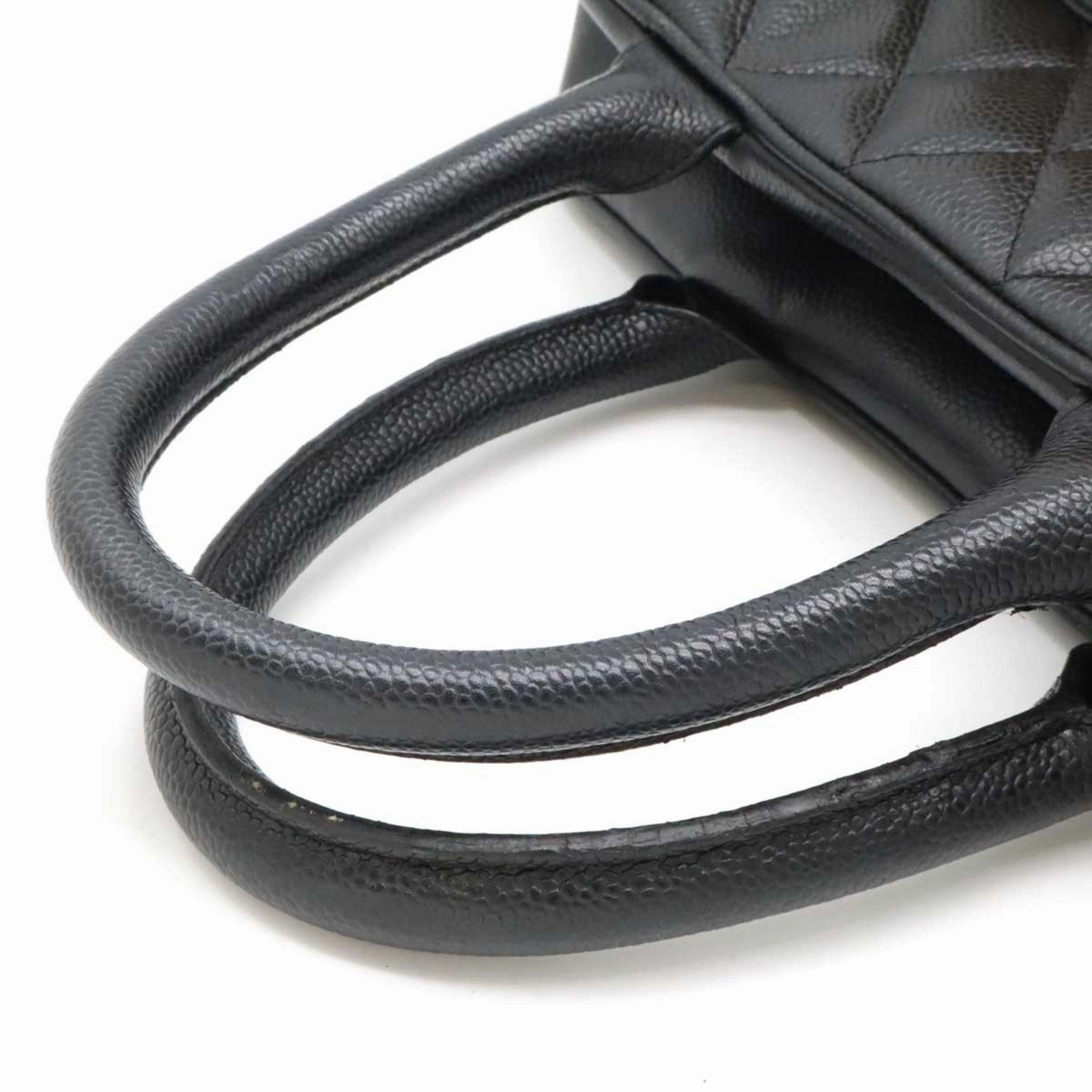 Chanel Grained Calfskin Handbag (Pre-Owned)