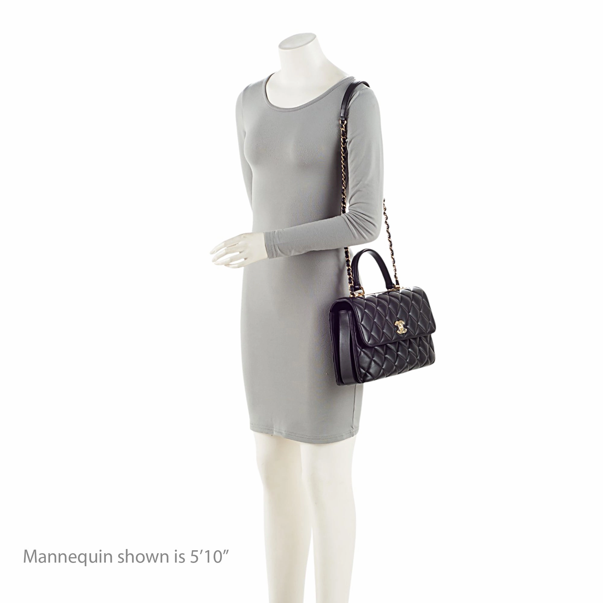 Chanel Lambskin Trendy CC Medium Top Handle