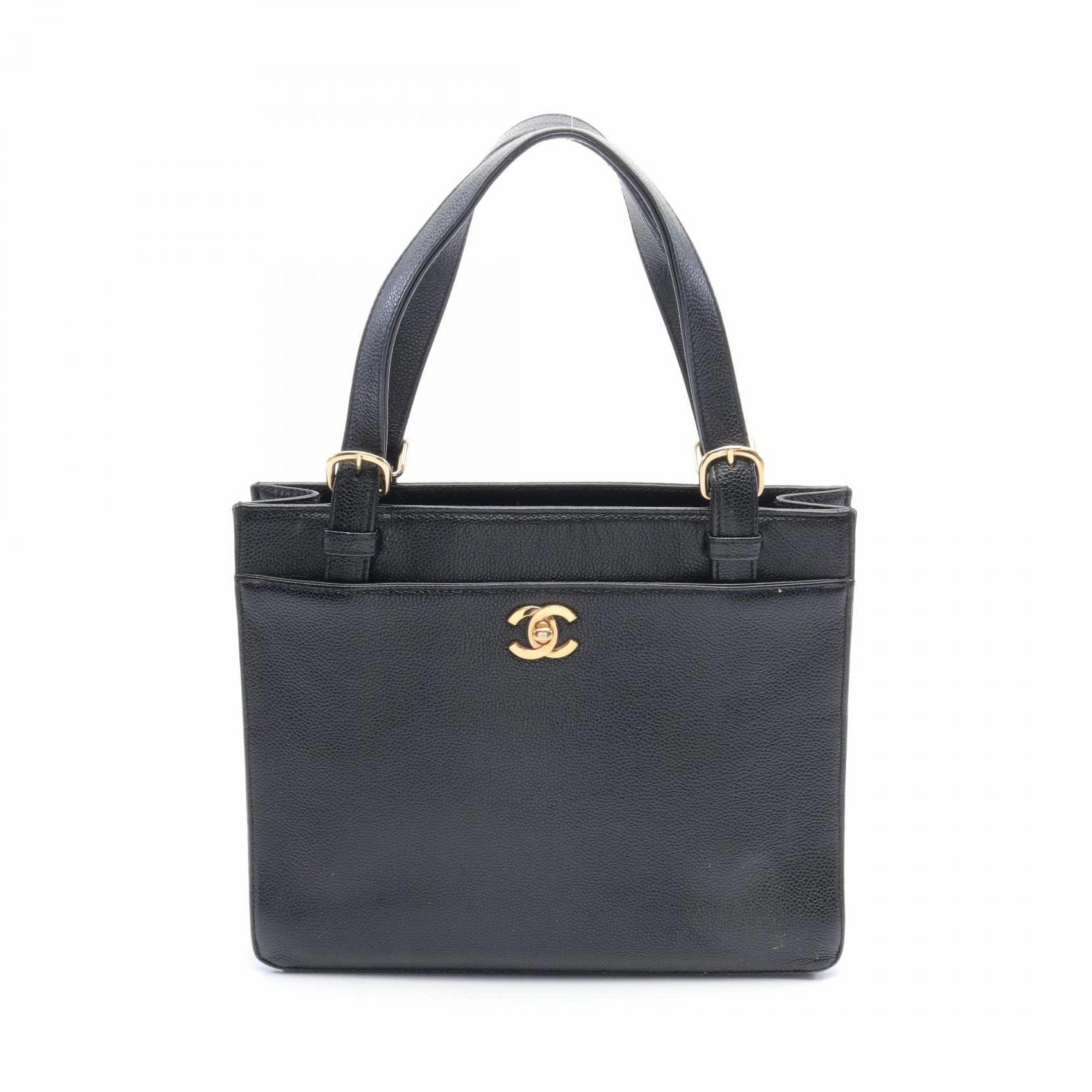 Chanel Leather Handbag (Pre-Owned)