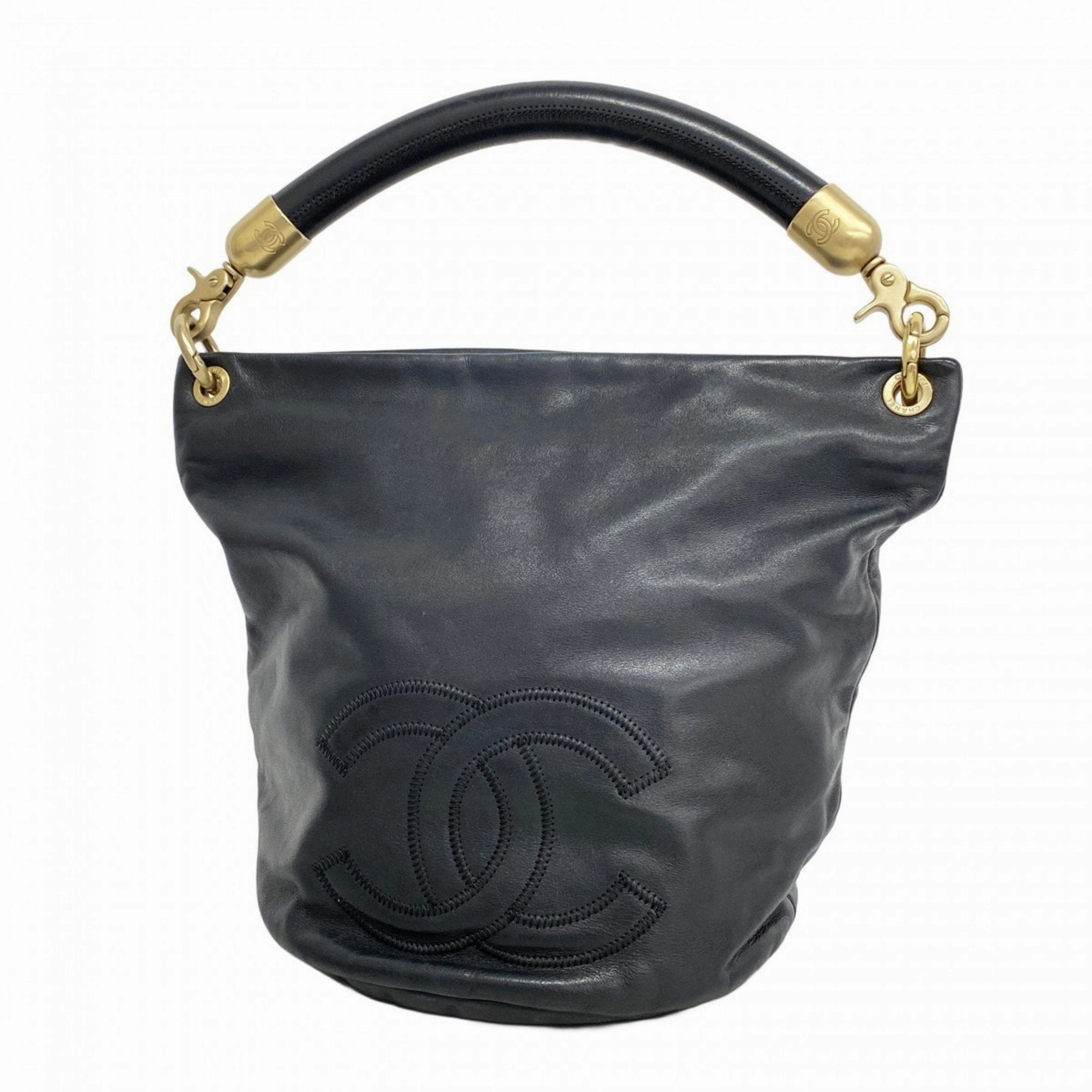 Chanel Leather Handbag (Pre-Owned)