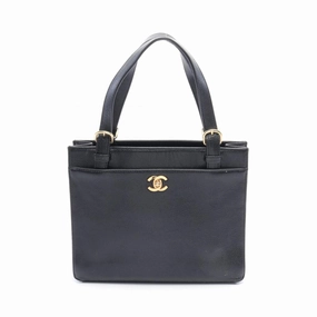 Chanel Leather Handbag (Pre-Owned)