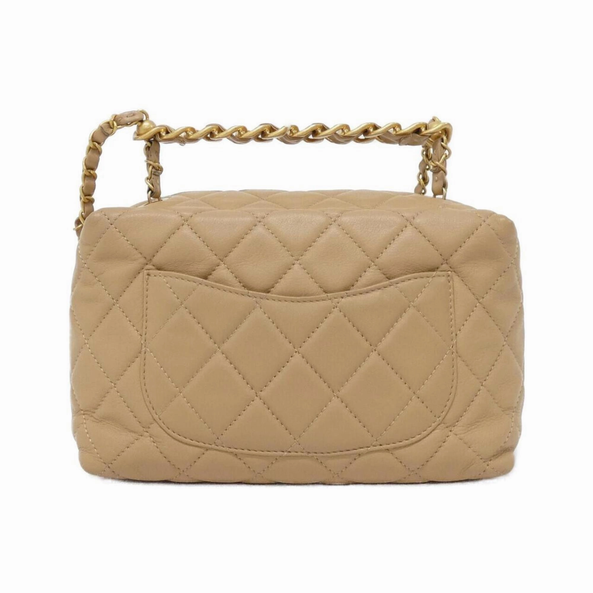 Chanel Leather Handbag (Pre-Owned)