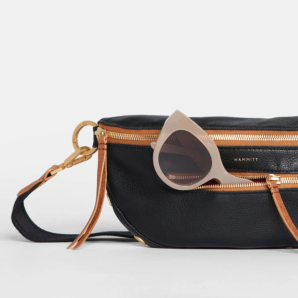 Charles Crossbody | North End/Brushed Gold | Med
