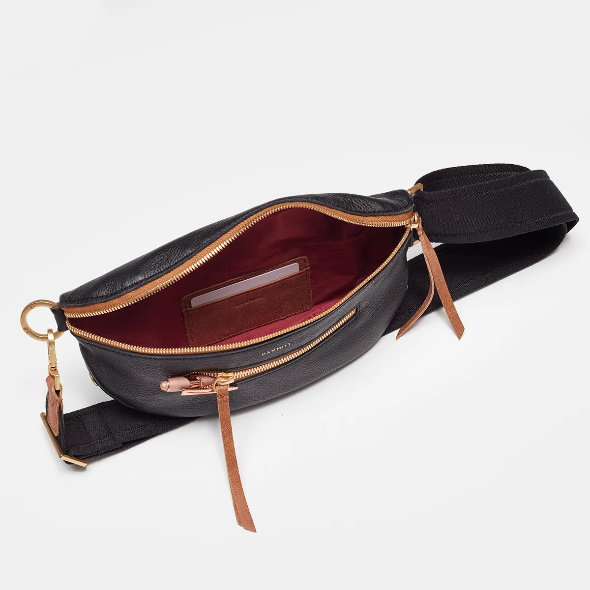 Charles Crossbody | North End/Brushed Gold | Med