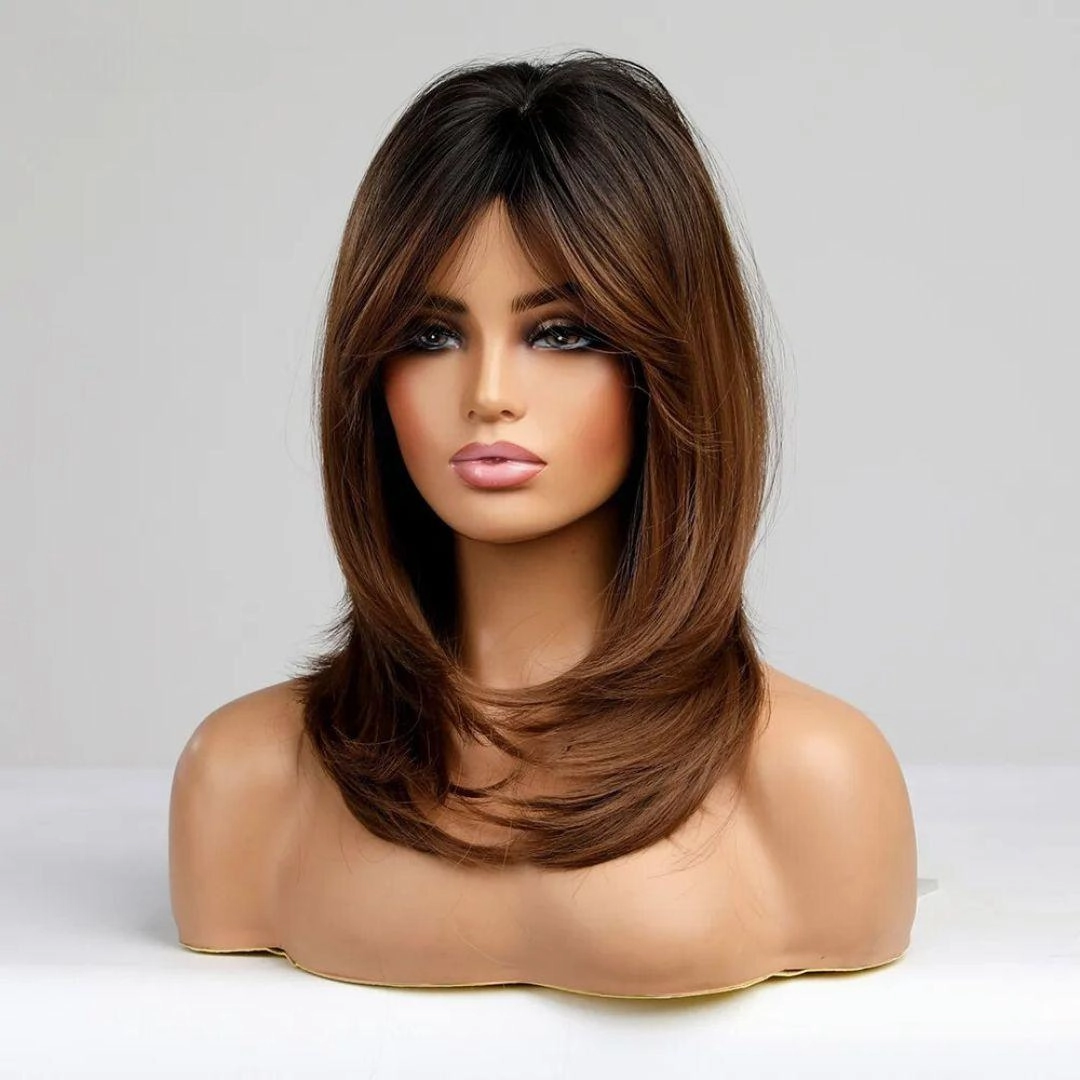 Chestnut Brown Bob Wig