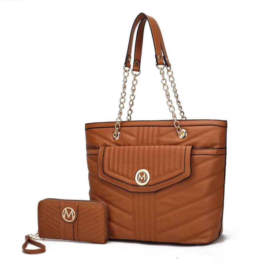 Chiari Tote Bag with Wallet ?2 pieces.