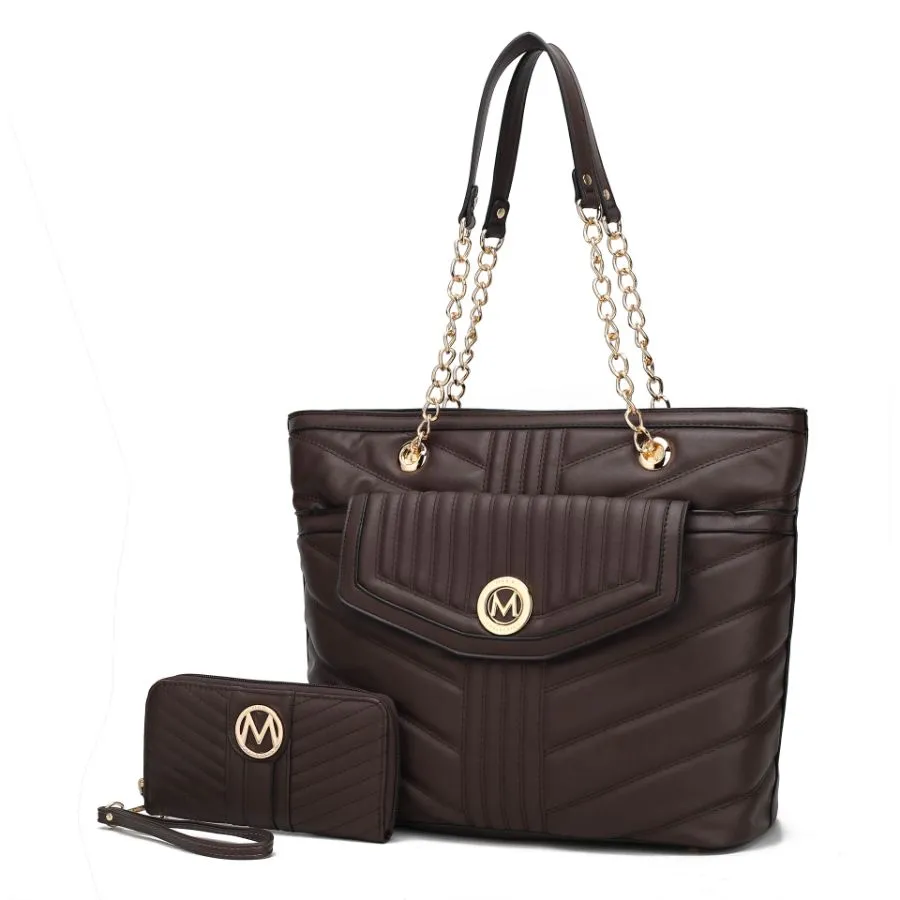 Chiari Tote Bag with Wallet ?2 pieces.