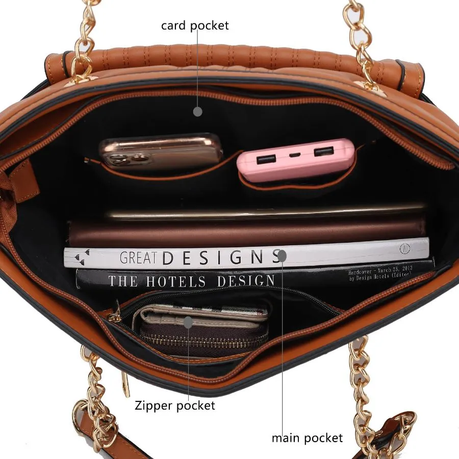 Chiari Tote Bag with Wallet ?2 pieces.