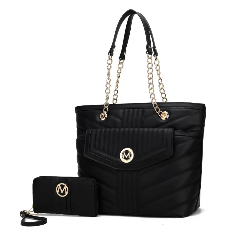 Chiari Tote Bag with Wallet ?2 pieces.