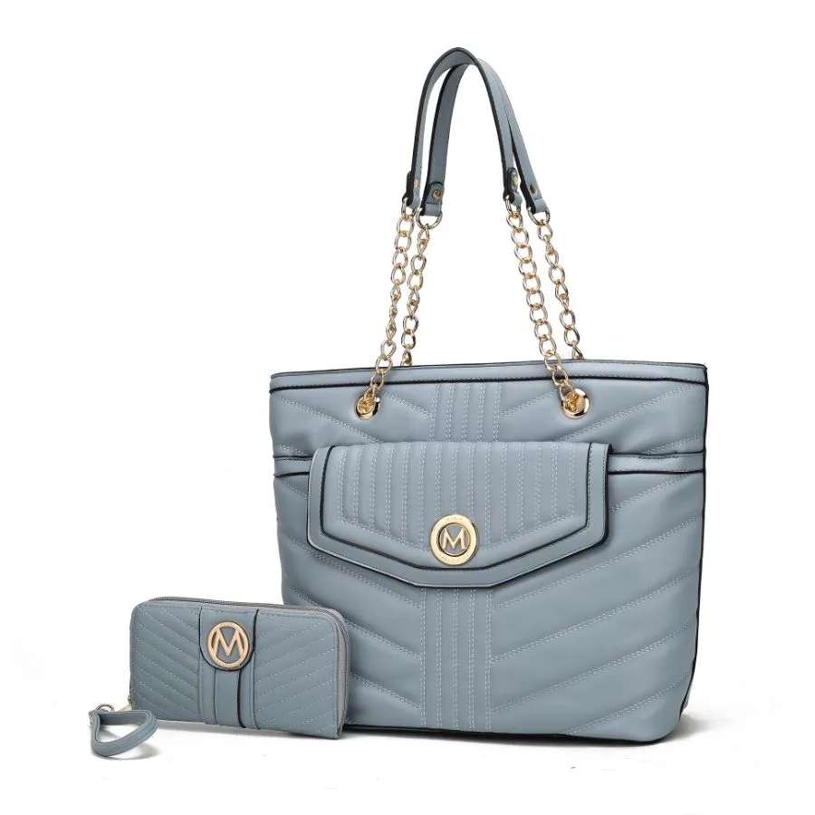 Chiari Tote Bag with Wallet ?2 pieces.
