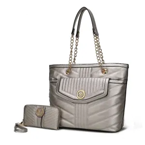 Chiari Tote Bag with Wallet ?2 pieces.