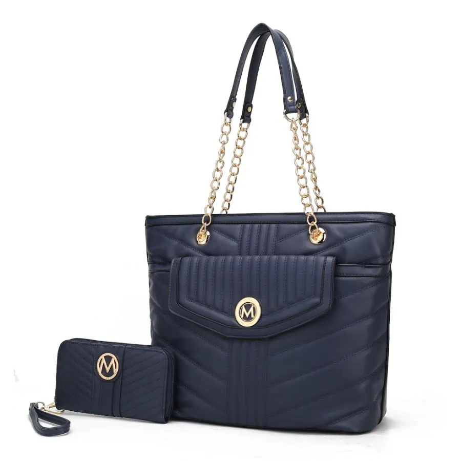 Chiari Tote Bag with Wallet ?2 pieces.