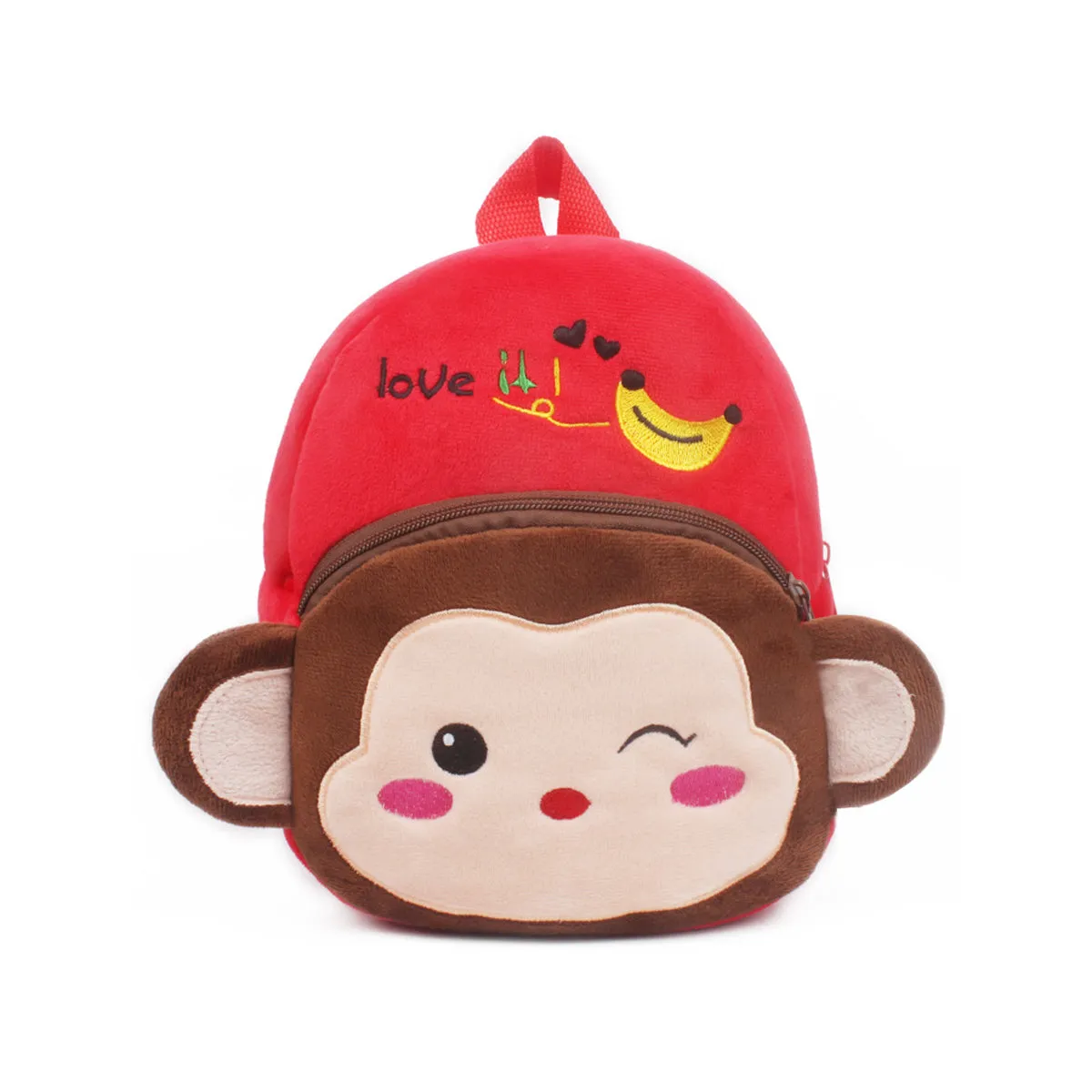 Children's Schoolbag Plush Cartoon Backpack