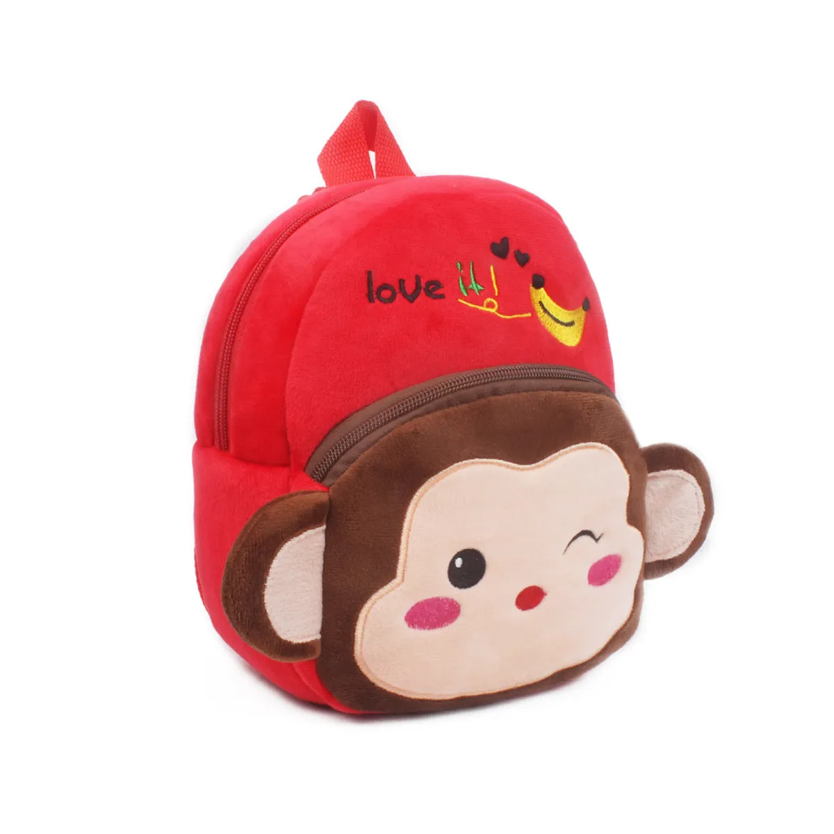 Children's Schoolbag Plush Cartoon Backpack