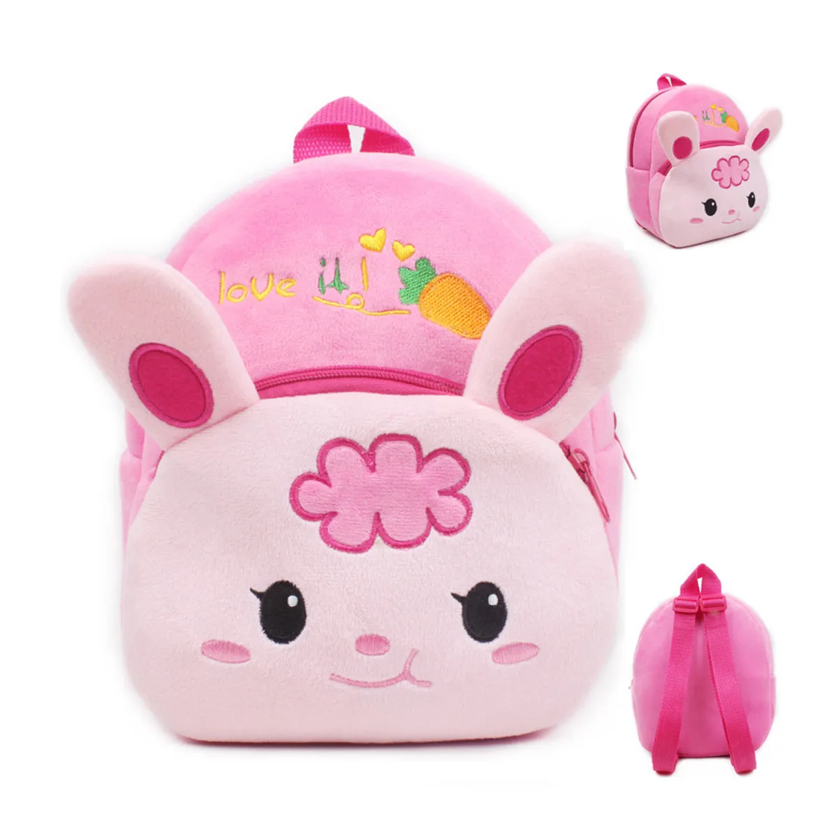 Children's Schoolbag Plush Cartoon Backpack